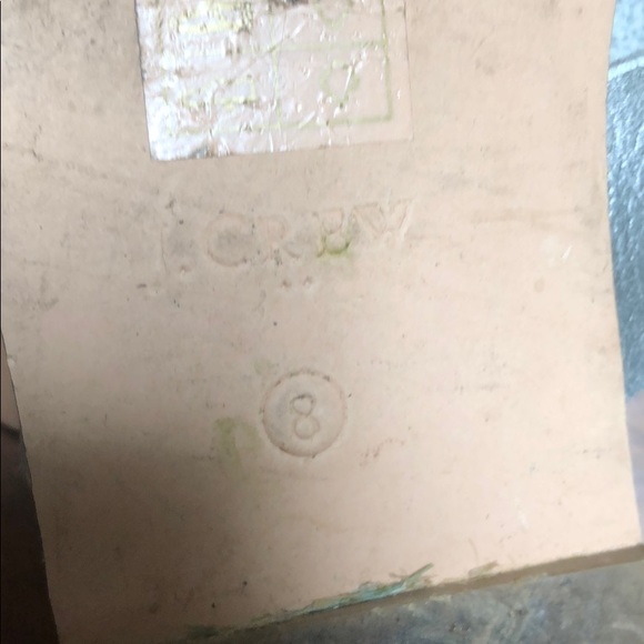 Silver strapped J. Crew sandals 8 - Picture 6 of 6